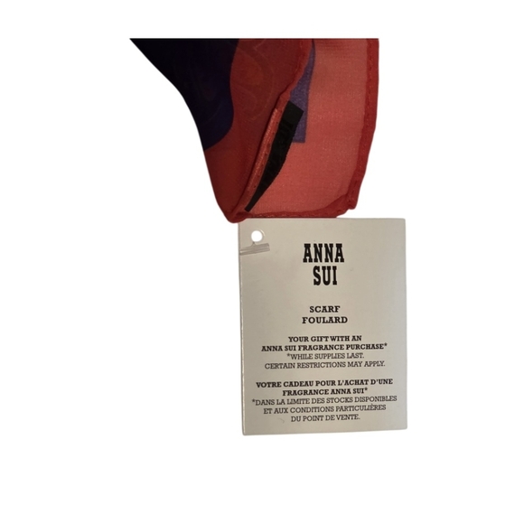 Anna Sui Butterflies and Roses Sheer Scarf - Picture 5 of 6